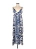 RESA Animal Print Blue Casual Dress Size XS - photo 1