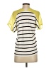 Mason 100% Viscose Yellow Short Sleeve Top Size P (petite) - photo 2
