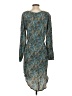 Kain Label Paisley Teal Blue Cocktail Dress Size 1 (estimated) - photo 2