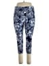 New Directions Print Blue Active Pants Size XL - photo 1
