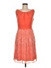 Connected Apparel 100% Polyester Orange Cocktail Dress Size 8 - photo 1
