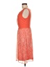 Connected Apparel 100% Polyester Orange Cocktail Dress Size 8 - photo 5