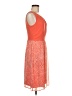 Connected Apparel 100% Polyester Orange Cocktail Dress Size 8 - photo 4
