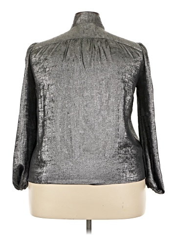 Ann Taylor Factory Long Sleeve Blouse (view 2)