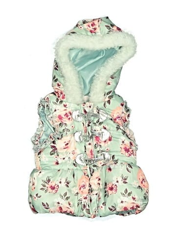 Little Lass Faux Fur Vest (view 1)