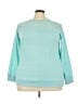 Unbranded 100% Polyester Teal Pullover Sweater Size 3X - photo 1