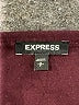 Express Burgundy Long Sleeve Top Size S - photo 7