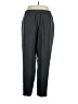Rena Rowan Chevron-herringbone Gray Silk Pants Size 16W - photo 2