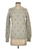 Banana Republic Stars Silver Gray Pullover Sweater Size S - photo 1