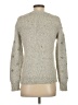 Banana Republic Stars Silver Gray Pullover Sweater Size S - photo 2