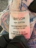 Saylor 100% Cotton Paisley Blue Casual Skirt Size XS - photo 5