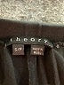 Theory Solid Black Athletic Shorts Size S - photo 3