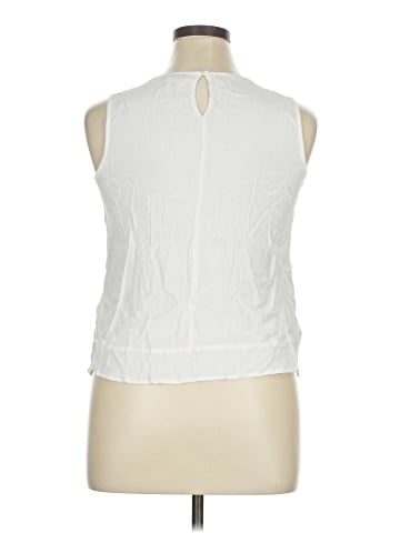 Skies Are Blue Sleeveless Blouse (view 2)