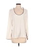 Zara Ivory Long Sleeve Top Size S - photo 1