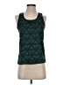Ann Taylor 100% Polyester Teal Sleeveless Top Size XS - photo 1