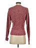 Madewell 100% Cotton Tweed Burgundy Pullover Sweater Size XS - photo 2