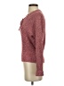 Madewell 100% Cotton Tweed Burgundy Pullover Sweater Size XS - photo 5