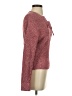 Madewell 100% Cotton Tweed Burgundy Pullover Sweater Size XS - photo 4