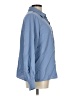 Maison d' Amelie 100% Polyester Blue Long Sleeve Blouse Size L - photo 4