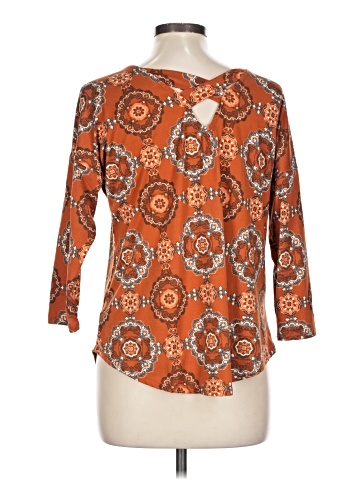 Bobeau 3/4 Sleeve Top (view 2)