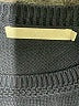 One Grey Day Stripes Black Pullover Sweater Size XS - photo 7
