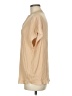 Maison d' Amelie 100% Polyester Tan Short Sleeve Blouse Size M - photo 5