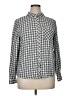 Basic Editions 100% Rayon Checkered-gingham Gray Long Sleeve Button-Down Shirt Size XL - photo 1