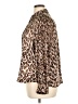 Vince Camuto 100% Polyester Animal Print Brown Long Sleeve Blouse Size XL - photo 5