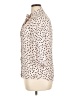 Heart Soul 100% Polyester Polka Dots Ivory 3/4 Sleeve Blouse Size XL - photo 5