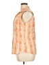 Woolrich 100% Cotton Orange Sleeveless Button-Down Shirt Size XL - photo 5