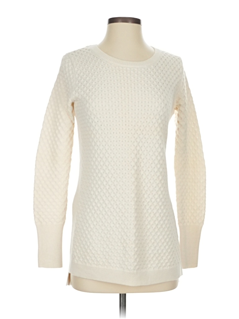 Pre-owned Athleta Casual Dress In White