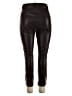 Gap 100% Polyester Black Faux Leather Pants Size 14 - photo 2