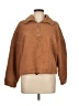 Forever 21 100% Polyester Brown Faux Fur Jacket Size L - photo 1
