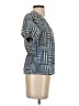 J.Crew Blue Short Sleeve Blouse Size XXS - photo 4