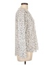 Primark 100% Polyester Ivory Long Sleeve Blouse Size 10 - photo 4