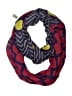 Halogen 100% Polyester Burgundy Purple Scarf One size - photo 1