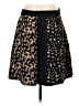 Vince Camuto Animal Print Black Casual Skirt Size 4 - photo 1