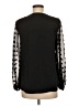 Blooming Jelly Black Long Sleeve Blouse Size M - photo 2