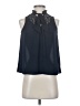 Maeve 100% Polyester Blue Sleeveless Blouse Size 00 (petite) - photo 1