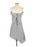Intermix Gray Casual Dress Size M - photo 2