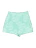 Forever 21 Tie-dye Green Shorts Size S - photo 1