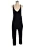 Lana Roux Solid Black Jumpsuit Size S - photo 1