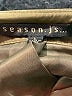 Season.JS Solid Brown Formal Skirt Size L - photo 4