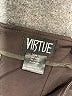 Virtue Solid Brown Formal Skirt Size 14 - photo 4