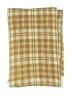 Timberland 100% Acrylic Checkered-gingham Brown Tan Scarf One size - photo 2