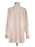 Express 100% Lyocell Pink Long Sleeve Blouse Size S - photo 2