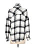 Cloth & Stone 100% Rayon Plaid Gray Long Sleeve Button-Down Shirt Size S - photo 2