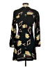 BA&SH Graphic Black Casual Dress Size Sm (1) - photo 2