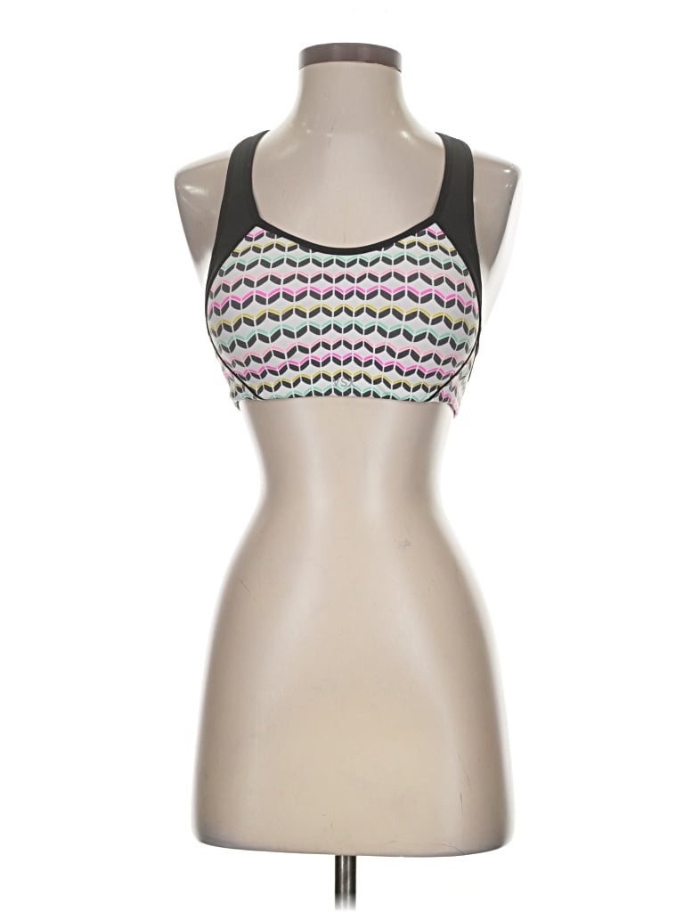 Pre-owned Vsx Sport Tank Top Green Halter Neckline Tops