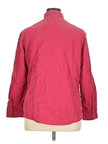 Jones Wear 3/4 Sleeve Button-Down Shirt (view 2)